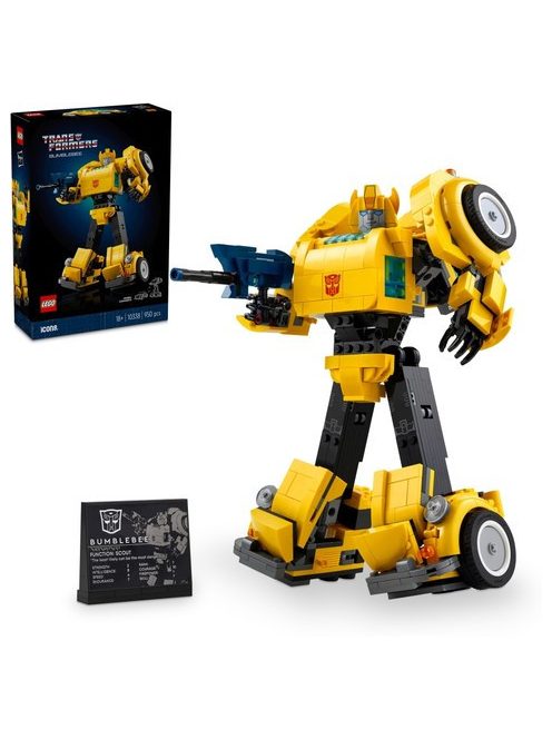 LEGO® Icons Трансформърс Бъмбълби, Transformers Bumblebee, 10338