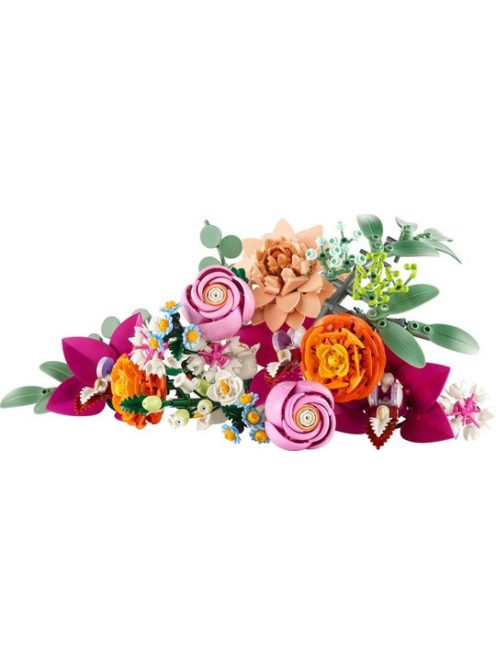 LEGO® Icons The Botanical Collection: Красив букет с розови цветя, Pretty Pink Flower Bouquet, 10342