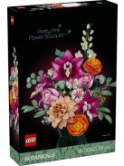 LEGO® Icons The Botanical Collection: Красив букет с розови цветя, Pretty Pink Flower Bouquet, 10342