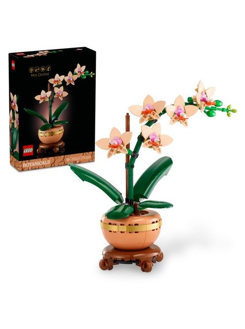 LEGO® Icons The Botanical Collection: Миниорхидея, Mini Orchid, 10343