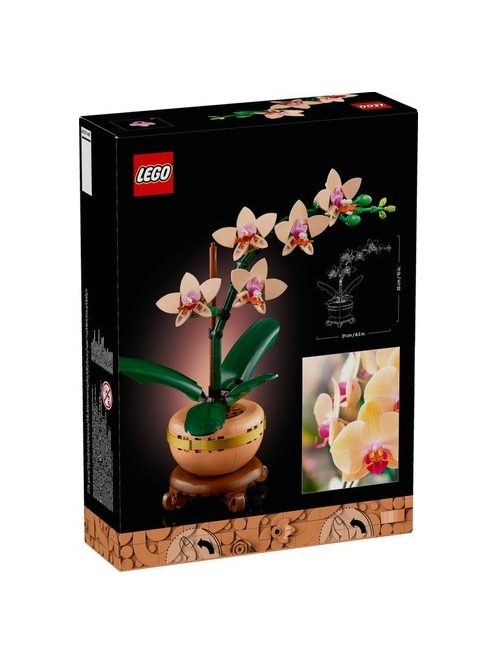 LEGO® Icons The Botanical Collection: Миниорхидея, Mini Orchid, 10343