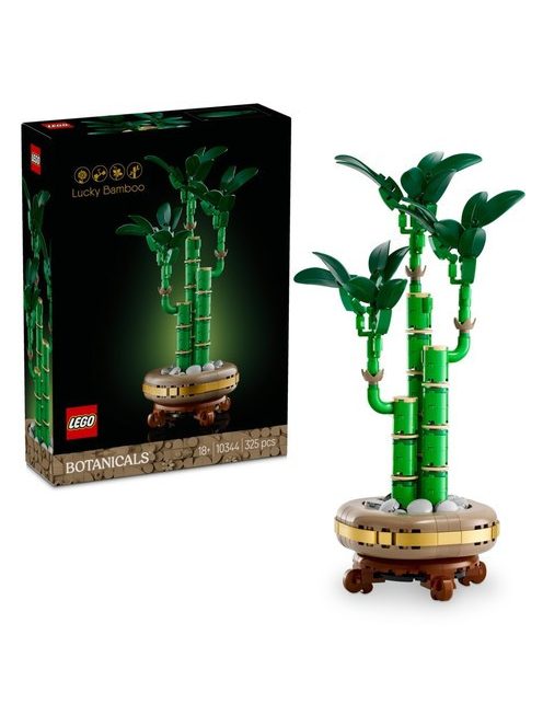 LEGO® Icons The Botanical Collection: Бамбук за късмет, Lucky Bamboo, 10344