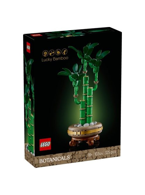 LEGO® Icons The Botanical Collection: Бамбук за късмет, Lucky Bamboo, 10344