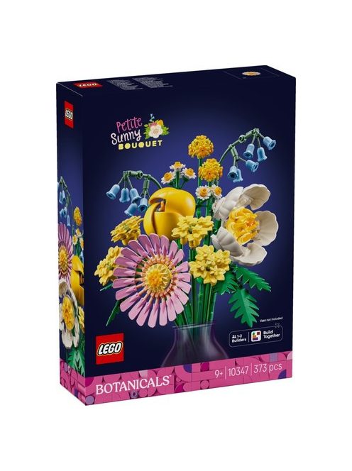 LEGO® Icons The Botanical Collection: Малък слънчев букет, Petite Sunny Bouquet, 10347