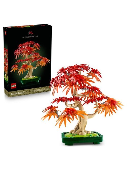LEGO® Icons The Botanical Collection: Бонзай Червен японски клен, Japanese Red Maple Bonsai Tree, 10348