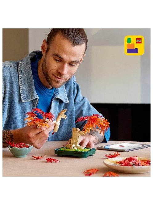 LEGO® Icons The Botanical Collection: Бонзай Червен японски клен, Japanese Red Maple Bonsai Tree, 10348