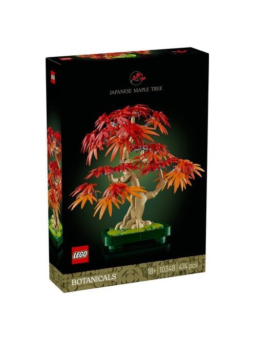 LEGO® Icons The Botanical Collection: Бонзай Червен японски клен, Japanese Red Maple Bonsai Tree, 10348