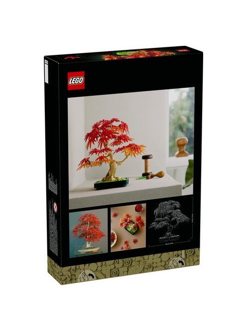 LEGO® Icons The Botanical Collection: Бонзай Червен японски клен, Japanese Red Maple Bonsai Tree, 10348