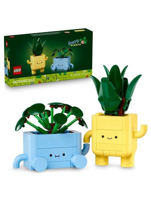 LEGO® Icons The Botanical Collection: Щастливи растения, Smiling Plants, 10349