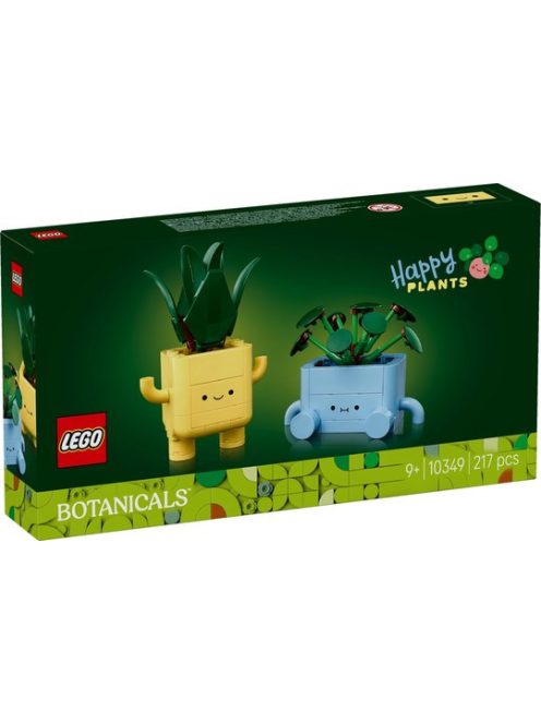 LEGO® Icons The Botanical Collection: Щастливи растения, Smiling Plants, 10349