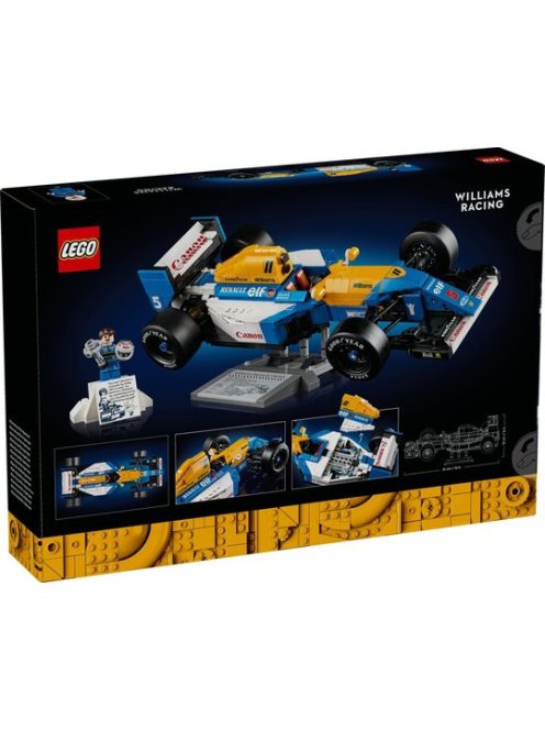 LEGO® Icons Състезателна кола,  Williams Racing FW14B & Nigel Mansell, 10353