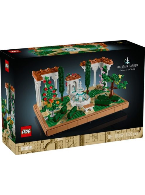 LEGO® Icons Градина с фонтан, Fountain Garden, 10359