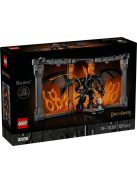LEGO® Icons Властелинът на пръстените: Балрог, миниатюра на библиотека, he Lord of the Rings: Balrog Book Nook, 10367