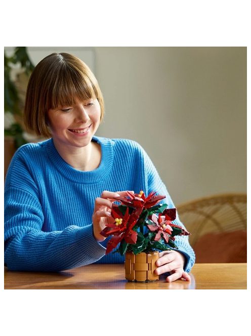 LEGO® Icons The Botanical Collection: Коледна звезда, Poinsettia, 10370