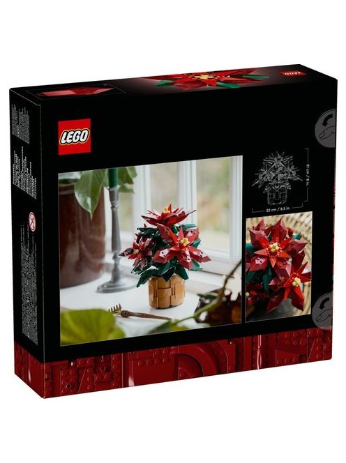 LEGO® Icons The Botanical Collection: Коледна звезда, Poinsettia, 10370
