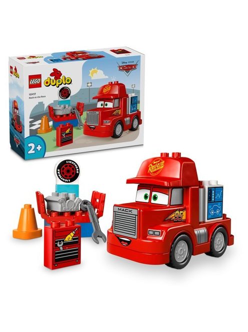 LEGO DUPLO Мак на състезание, RACE Mack at the race, 10417