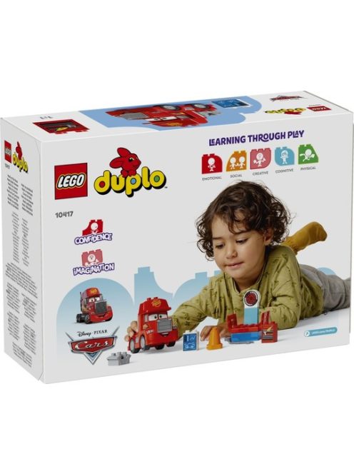 LEGO DUPLO Мак на състезание, RACE Mack at the race, 10417
