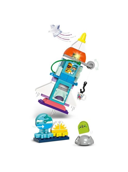 LEGO DUPLO Приключение с космическа совалка „3 в 1“, 3-in-1 Space Shuttle Adventure, 10422