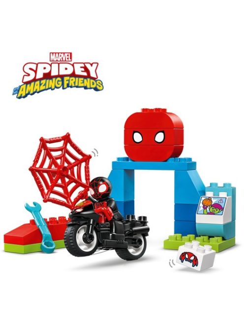 LEGO DUPLO Приключение с мотоциклет, Spin's Motorcycle Adventures, 10424