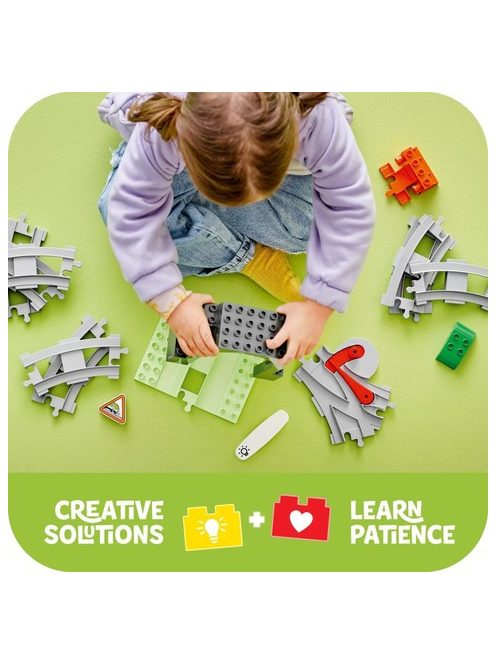 LEGO DUPLO Комплект с тунел и релси за влак, Train Tunnel and Tracks Accessory Set, 10425