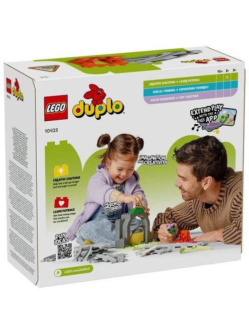 LEGO DUPLO Комплект с тунел и релси за влак, Train Tunnel and Tracks Accessory Set, 10425