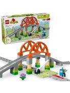 LEGO DUPLO Комплект с мост и релси за влак, Railway Bridge and Tracks Accessory Set, 10426