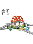 LEGO DUPLO Комплект с мост и релси за влак, Railway Bridge and Tracks Accessory Set, 10426