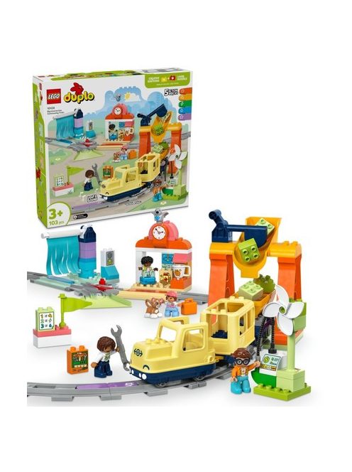 LEGO DUPLO Голям влак за взаимодействия, Big Interactive Community Train, 10428