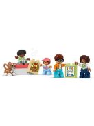 LEGO DUPLO Голям влак за взаимодействия, Big Interactive Community Train, 10428