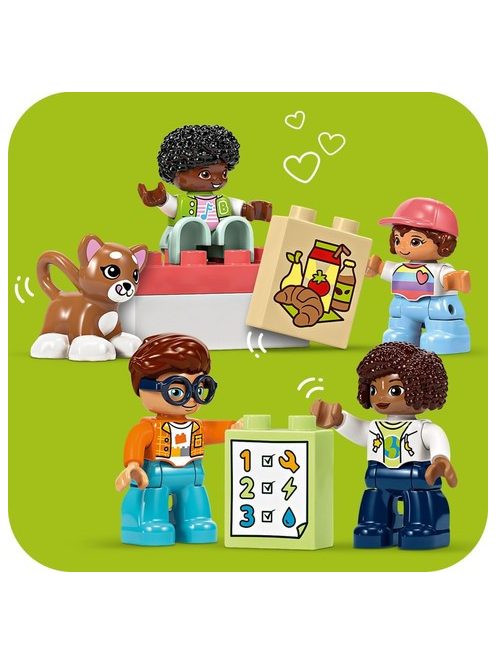 LEGO DUPLO Голям влак за взаимодействия, Big Interactive Community Train, 10428