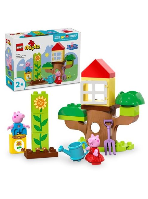 LEGO DUPLO Градината и дървесната къща на Пепа, Peppa Pig's Garden and Greenhouse, 10431
