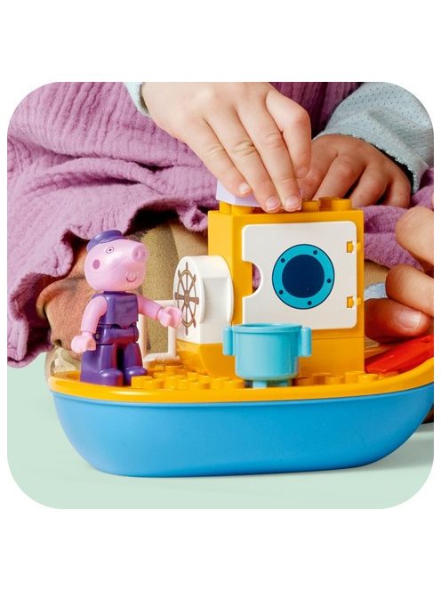LEGO DUPLO Пътуването с лодка на Пепа, Peppa Pig's Boat Trip, 10432