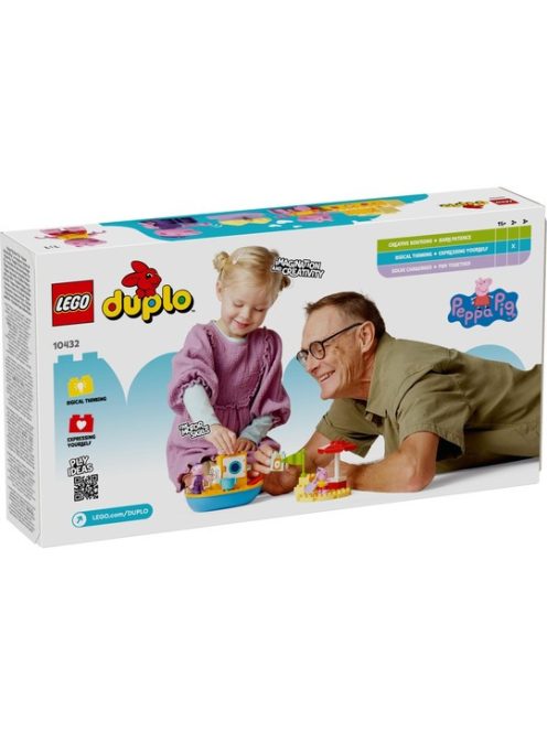 LEGO DUPLO Пътуването с лодка на Пепа, Peppa Pig's Boat Trip, 10432
