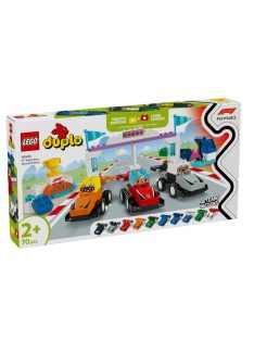   LEGO DUPLO Отбор състезателни коли F1® и шофьори, Racing Cars and Drivers, 10445