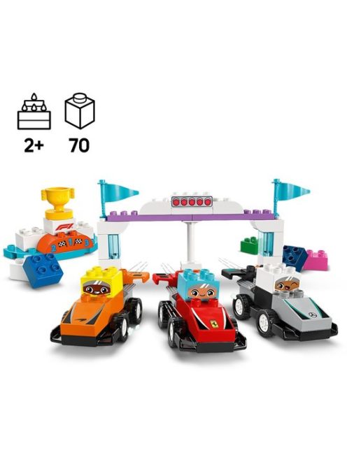 LEGO DUPLO Отбор състезателни коли F1® и шофьори, Racing Cars and Drivers, 10445