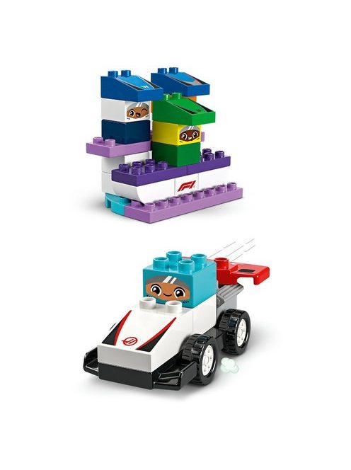 LEGO DUPLO Отбор състезателни коли F1® и шофьори, Racing Cars and Drivers, 10445
