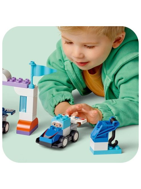 LEGO DUPLO Отбор състезателни коли F1® и шофьори, Racing Cars and Drivers, 10445