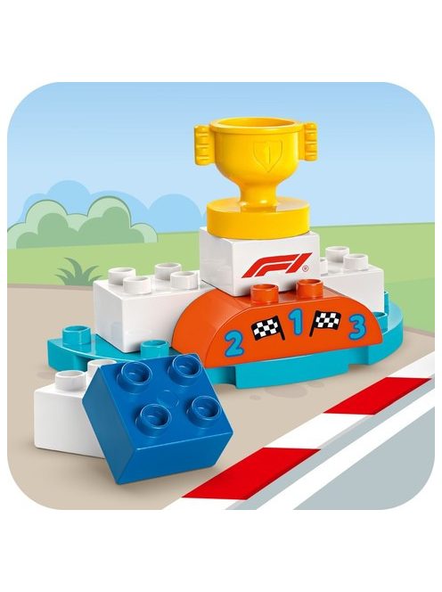 LEGO DUPLO Отбор състезателни коли F1® и шофьори, Racing Cars and Drivers, 10445