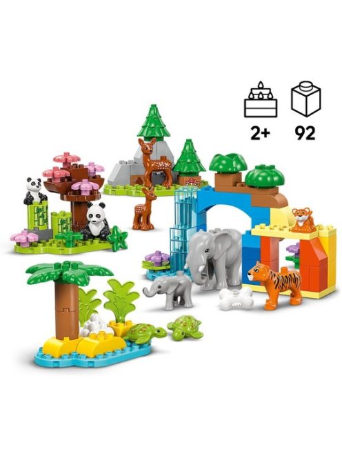 LEGO DUPLO Семействата на дивите животни „3 в 1“, 3in1 Wild Animal Families, 10446
