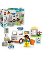 LEGO DUPLO Линейка и шофьор, Ambulance and Ambulance Driver, 10447