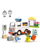 LEGO DUPLO Линейка и шофьор, Ambulance and Ambulance Driver, 10447