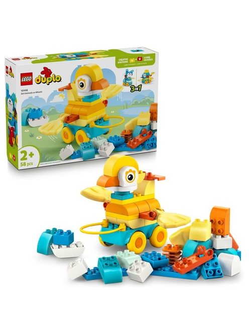 LEGO DUPLO Животни на колела „3 в 1“, 3-in-1 Rolling Animals, 10448