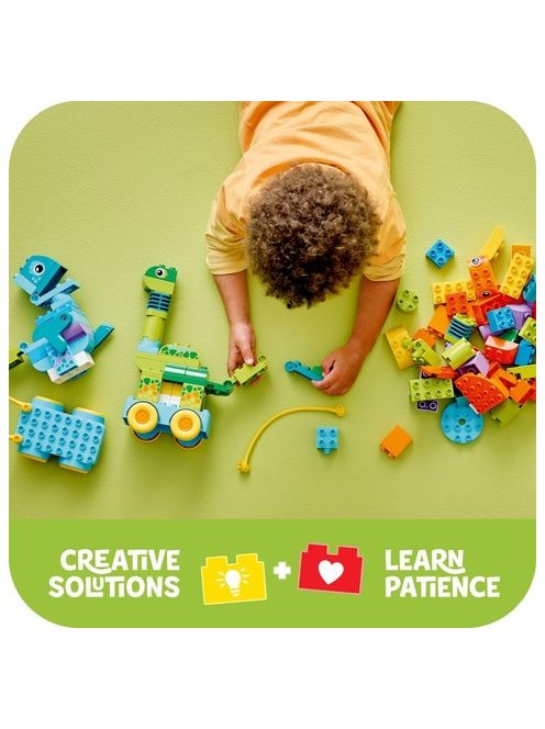 LEGO DUPLO Динозаври на колела „3 в 1“, 3-in-1 Rolling Dinosaurs, 10451