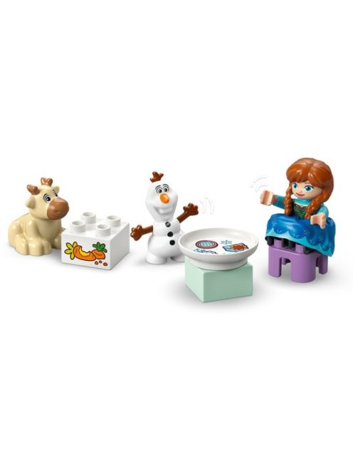 LEGO DUPLO Disney Парти в замръзналия замък на Анна и Елза, Anna and Elsa's Ice Castle Party, 10455
