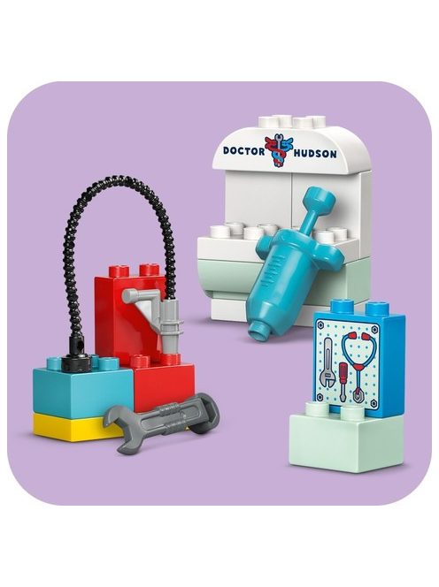 LEGO DUPLO® Disney Посещението на Маккуин в гаража на Док, McQueen's Visit to Doc's Garage, 10456