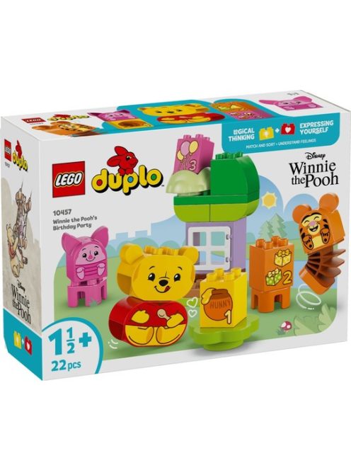 LEGO DUPLO Disney Парти за рожден ден на Мечо Пух, Winnie the Pooh's Birthday Party, 10457