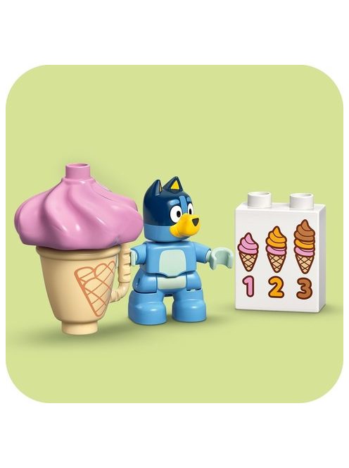 LEGO DUPLO Bluey Сладоледено приключение с Блуи, Ice Cream with Bluey, 10458