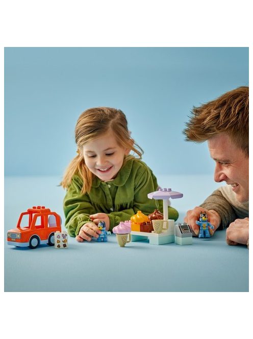 LEGO DUPLO Bluey Сладоледено приключение с Блуи, Ice Cream with Bluey, 10458