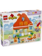 LEGO DUPLO Bluey Семейната къща на Блуи с игра на запомняне, Bluey's Family House with Memory Game, 10459