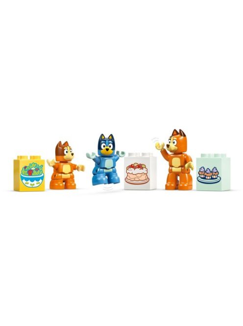 LEGO DUPLO Bluey Семейната къща на Блуи с игра на запомняне, Bluey's Family House with Memory Game, 10459
